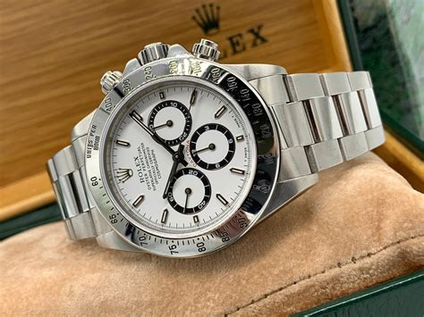 rolex daytona with zenith movement for sale|rolex watch 16520 price.